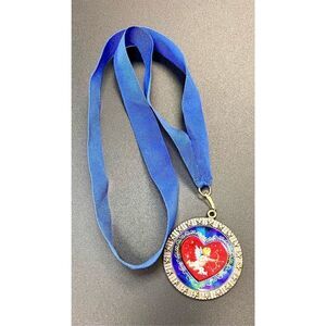 Cupid 20 Star Medal Blue Ribbon
